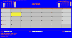 Desktop Screenshot of calendar.wbgovs.com